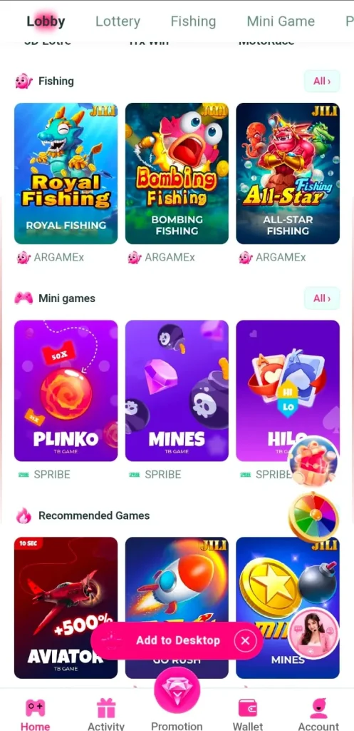 Zentro Win Game interface screenshot image